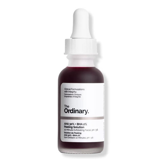 The Ordinary AHA 30% + BHA 2% Peeling Solution Serum - FaceValue