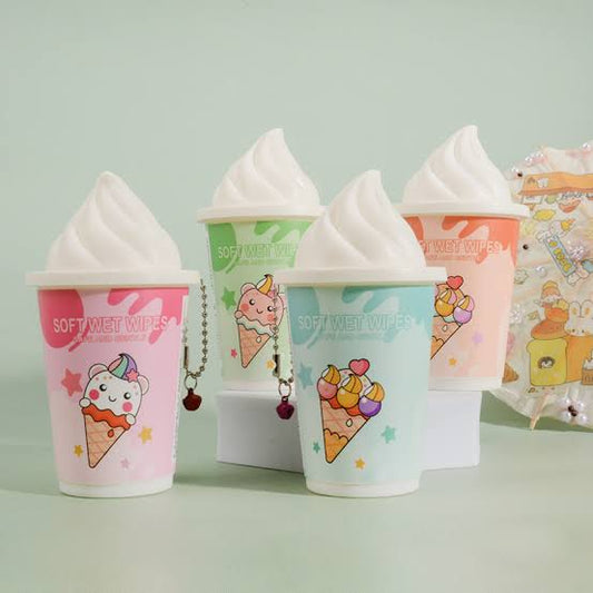 Icecream Soft Wet Makeup Wipes - FaceValue