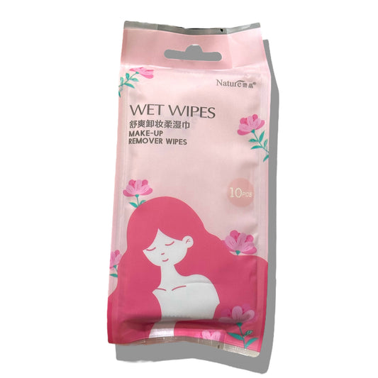 Wet Wipes Makeup Remover 10 PCS - FaceValue