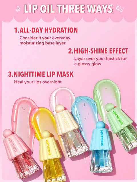 SHEGLAM Jelly Wow Hydrating Lip Oil