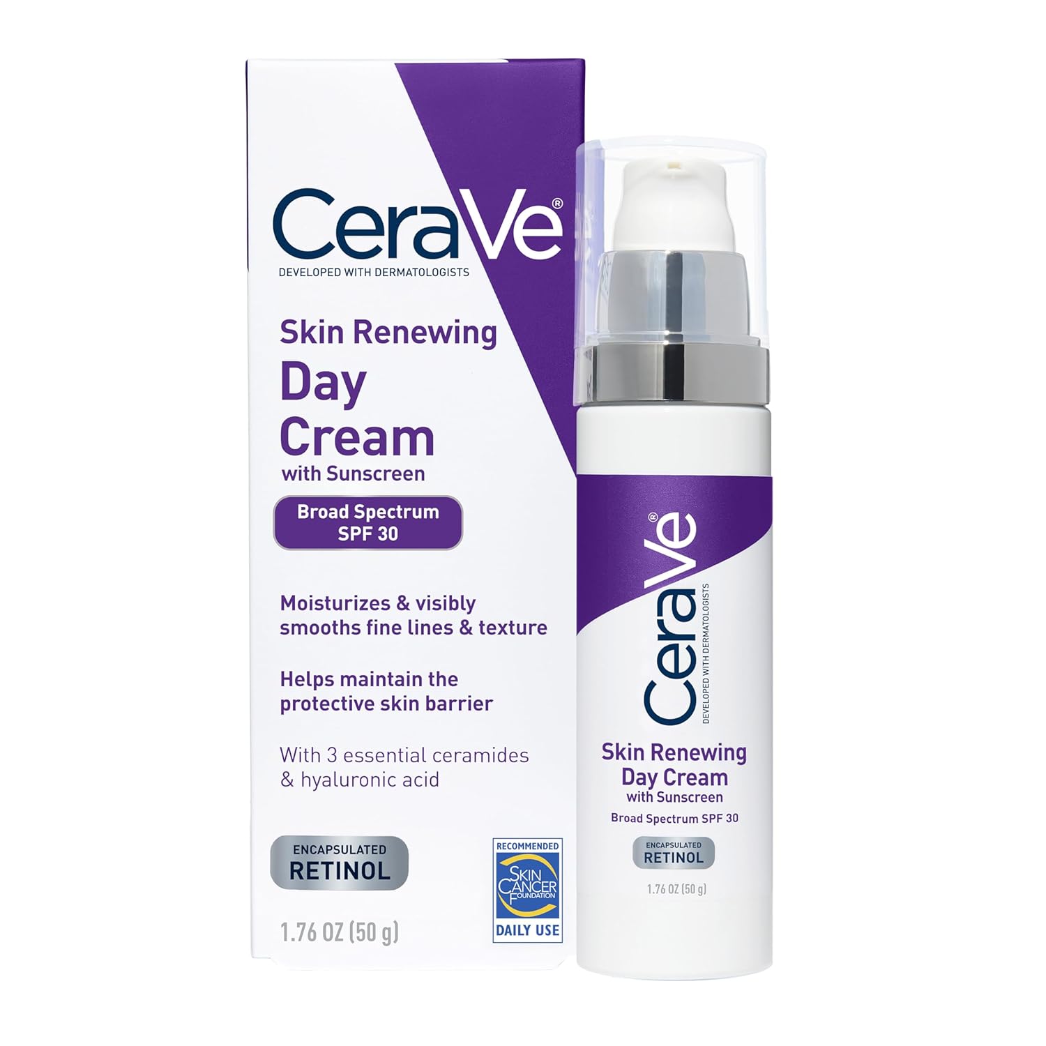 Skin Renewing Day Cream With Sunscreen Broad Spectrum Spf 30 - FaceValue