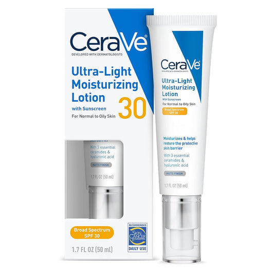 Ultra-Light Moisturizing Lotion With Sunscreen SPF 30 - FaceValue