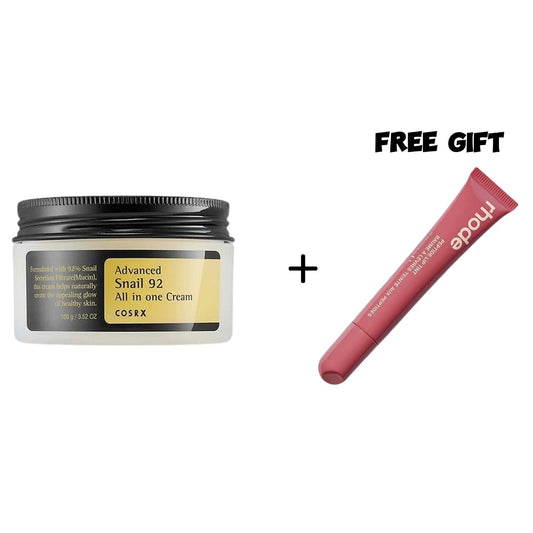 Glow-Up Bundle: COSRX Snail 92 + FREE Rhode Lip Tint