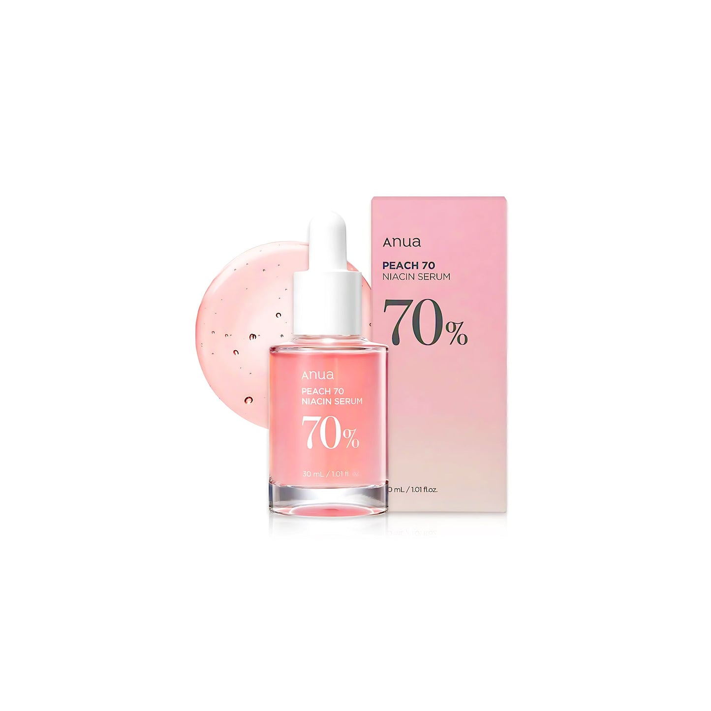 Anua Peach 70 Niacinamide Serum 30ml - FaceValue