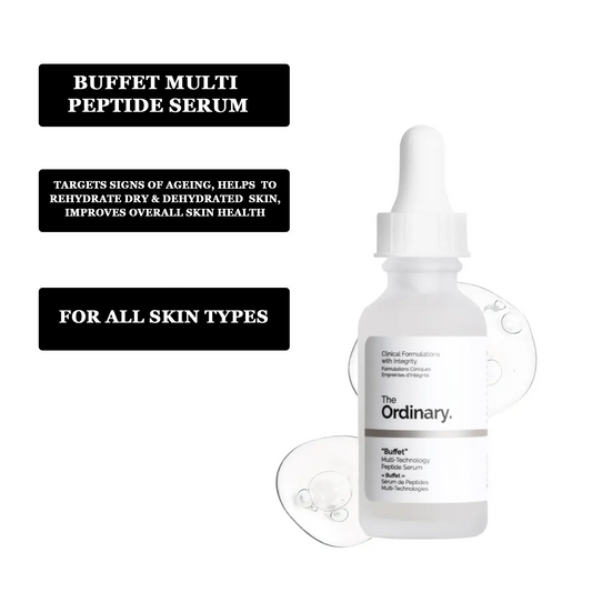 The Ordinary "Buffet"multi -technology  Serum peptide serum 30ml - FaceValue
