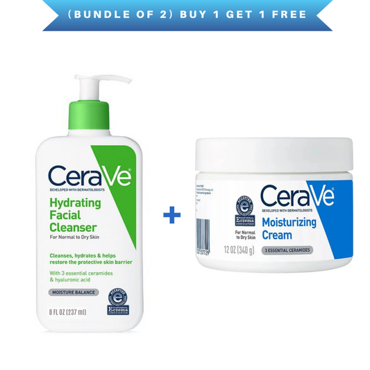 (Bundle of 2) Hydrating Cleanser with Moisturizing Cream - FaceValue
