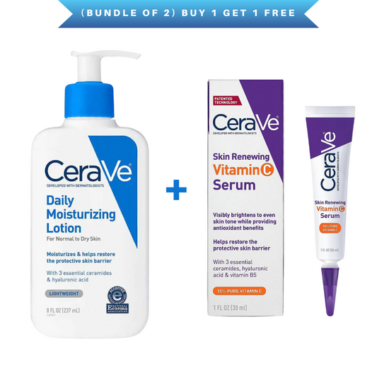 (Bundle of 2) Moisturizing Lotion + Serum - FaceValue