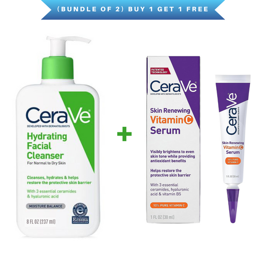 (Bundle of 2) Hydrating Cleanser + Serum - FaceValue