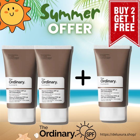 The Ordinary Mineral Uv Filters Spf 30 With Antioxidants 50Ml buy 2 get 1 free - FaceValue