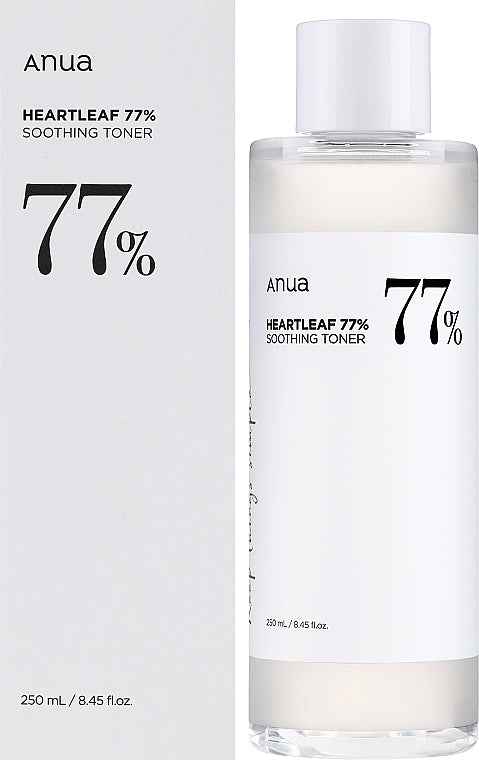 ANUA heartleaf 77% soothing toner 250ml  big size