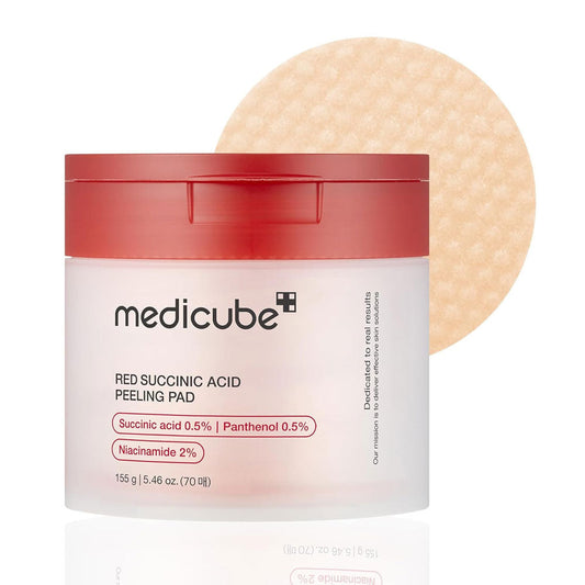 Medicube Red Succinct Acid Peeling Pad 70pads - FaceValue