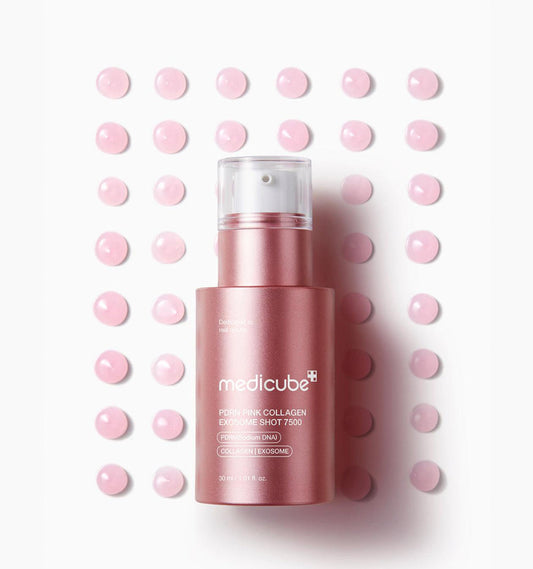 Medicube PDRN Pink Collagen exosome shot ampoule 7500 30ml - FaceValue