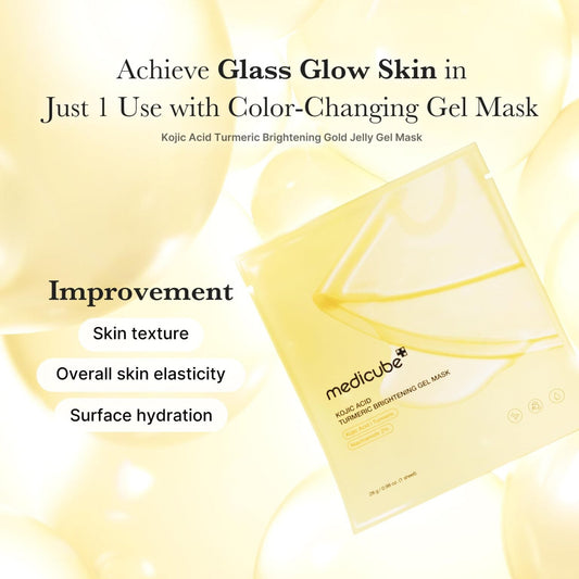 Medicube Kojic Acid Turmeric Brightening Gel Mask - FaceValue