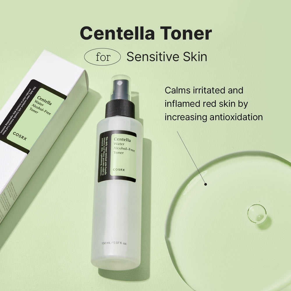 COSRX Centella water alcohol-free toner 150 ml - FaceValue